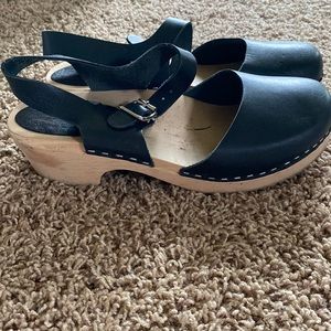 Lotta’s of Stockholm  Black Clogs size 40